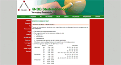 Desktop Screenshot of knbb-stedendriehoek.nl